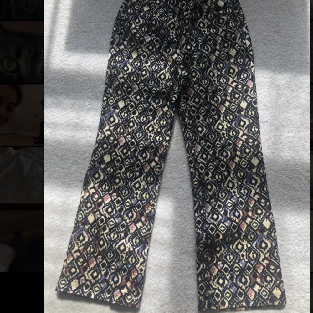 Free people pattern work pants